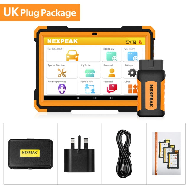 NEXPEAK K1 PLUS OBD2 Car Scanner Diagnostic Tool for Auto ABS Airbag SAS Oil DPF EPB Reset ODB2 All Systems Automotive Scanner