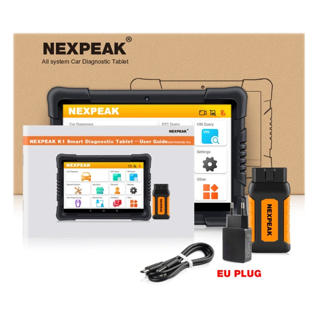 NEXPEAK OBD2 Scanner K1 PRO ABS Airbag Oil Reset EPB DPF Car Diagnostic Tool  for Perodua for Proton Car Automotive Scanner