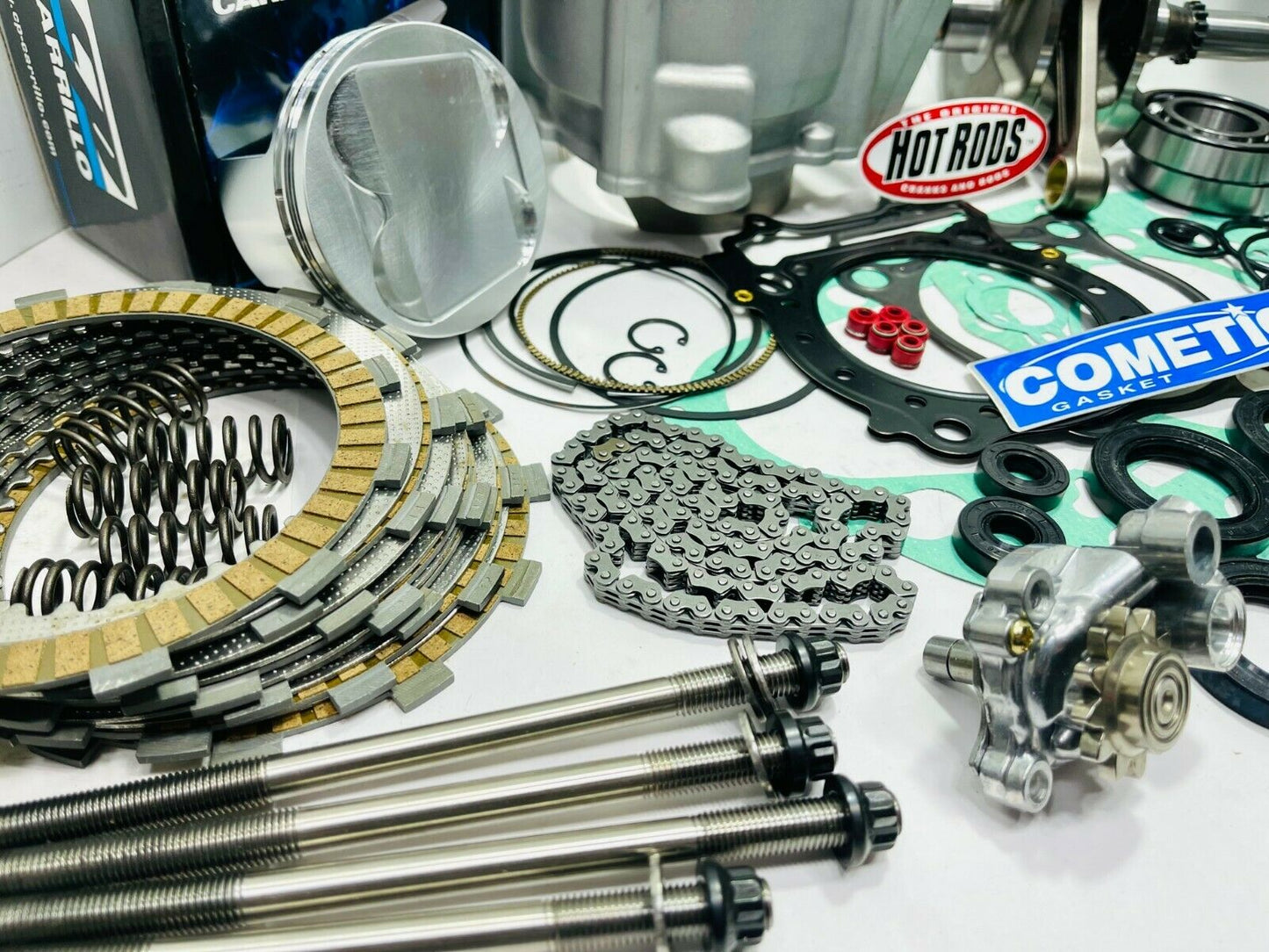 YFZ450R YFZ 450R 450X Crank Cases Case Complete Rebuilt Motor Engine Rebuild Kit